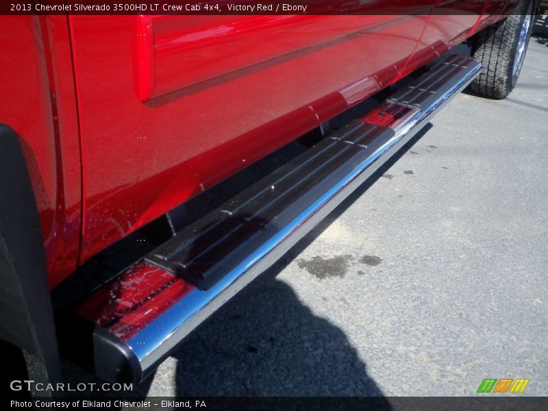 Victory Red / Ebony 2013 Chevrolet Silverado 3500HD LT Crew Cab 4x4