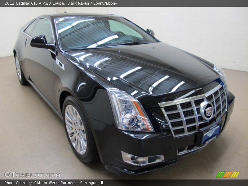 Black Raven / Ebony/Ebony 2012 Cadillac CTS 4 AWD Coupe