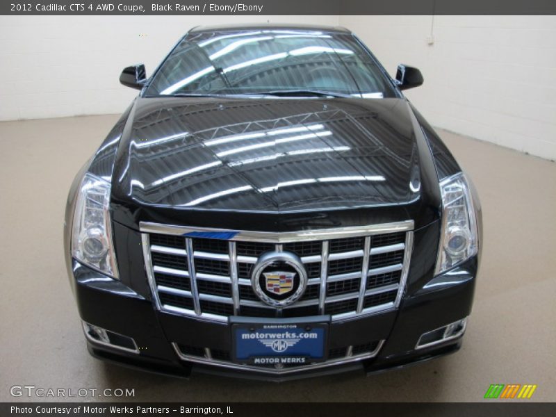Black Raven / Ebony/Ebony 2012 Cadillac CTS 4 AWD Coupe