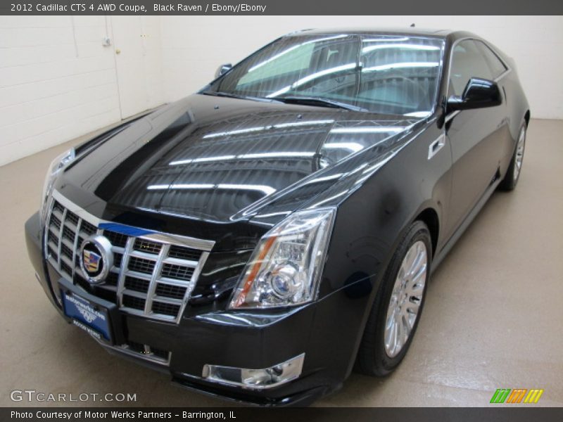 Black Raven / Ebony/Ebony 2012 Cadillac CTS 4 AWD Coupe