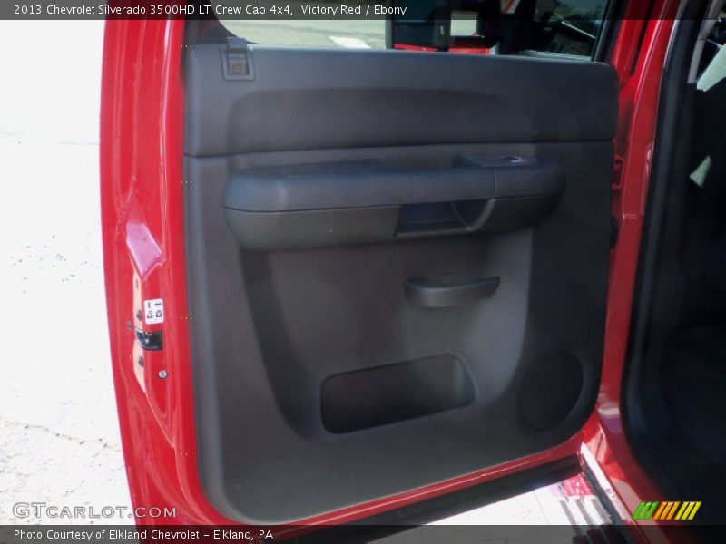 Victory Red / Ebony 2013 Chevrolet Silverado 3500HD LT Crew Cab 4x4