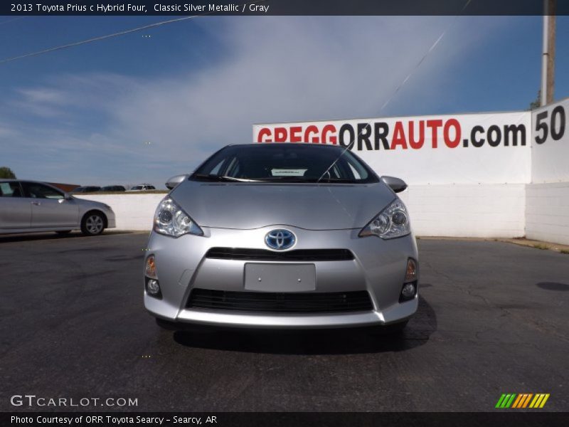 Classic Silver Metallic / Gray 2013 Toyota Prius c Hybrid Four