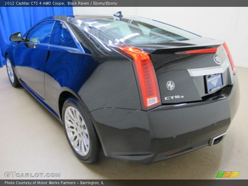 Black Raven / Ebony/Ebony 2012 Cadillac CTS 4 AWD Coupe
