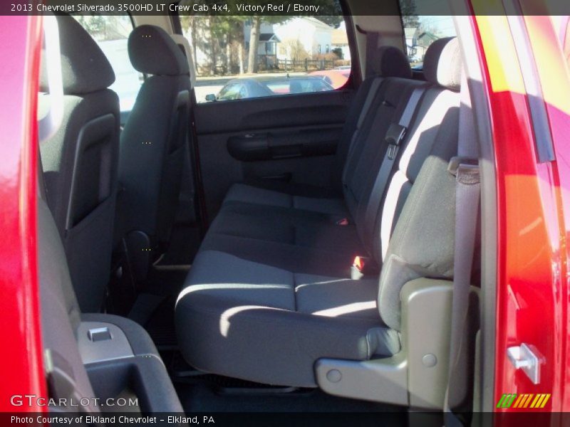 Victory Red / Ebony 2013 Chevrolet Silverado 3500HD LT Crew Cab 4x4