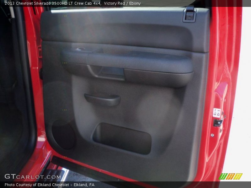 Victory Red / Ebony 2013 Chevrolet Silverado 3500HD LT Crew Cab 4x4