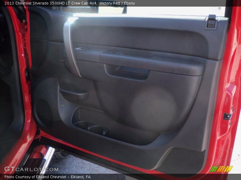 Victory Red / Ebony 2013 Chevrolet Silverado 3500HD LT Crew Cab 4x4