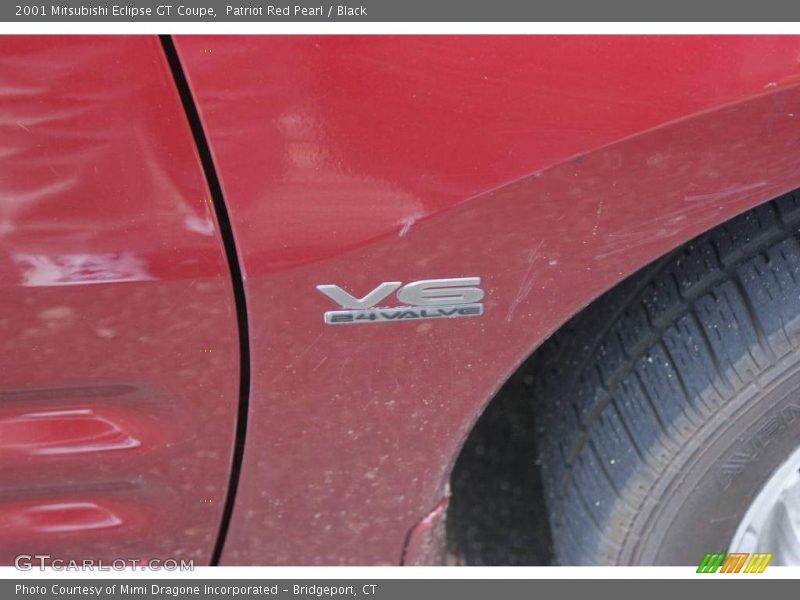 Patriot Red Pearl / Black 2001 Mitsubishi Eclipse GT Coupe
