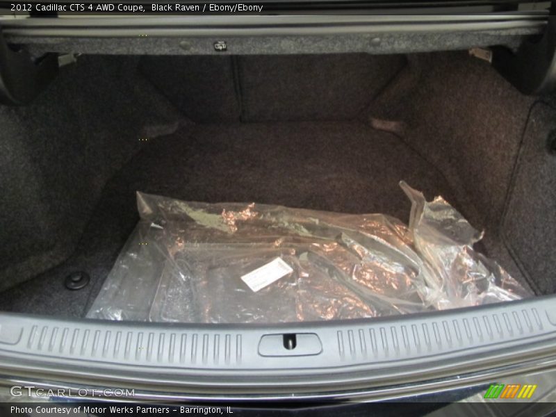 Black Raven / Ebony/Ebony 2012 Cadillac CTS 4 AWD Coupe