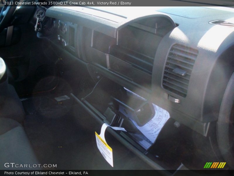 Victory Red / Ebony 2013 Chevrolet Silverado 3500HD LT Crew Cab 4x4