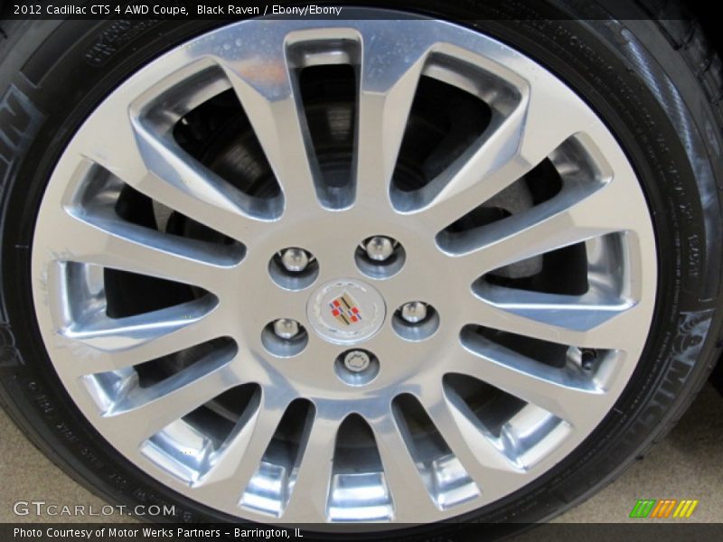 Black Raven / Ebony/Ebony 2012 Cadillac CTS 4 AWD Coupe