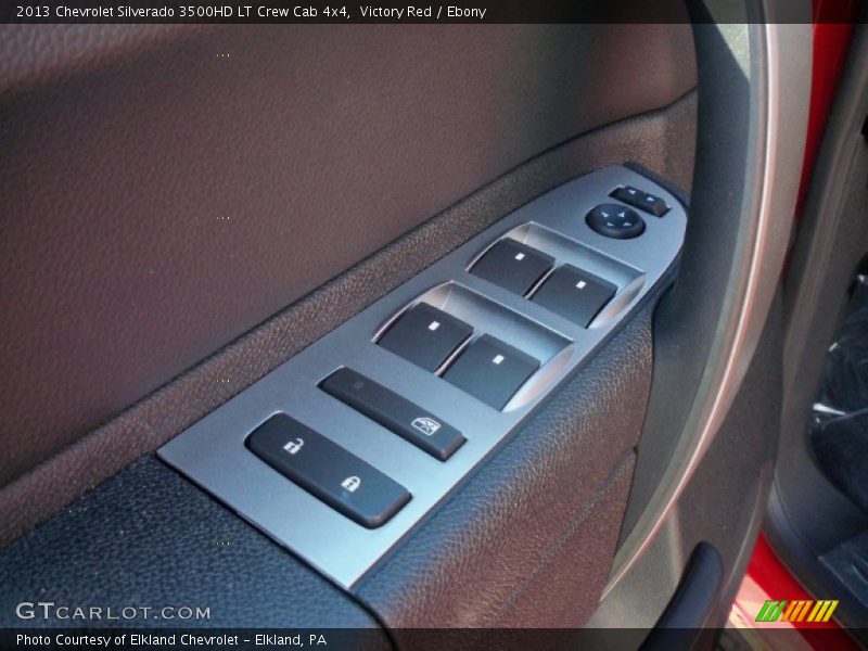 Victory Red / Ebony 2013 Chevrolet Silverado 3500HD LT Crew Cab 4x4