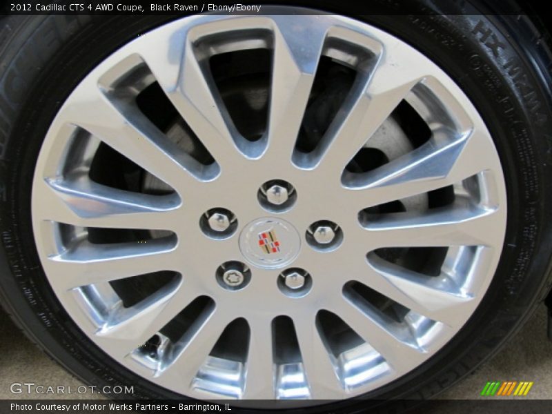 Black Raven / Ebony/Ebony 2012 Cadillac CTS 4 AWD Coupe