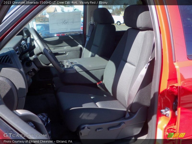 Victory Red / Ebony 2013 Chevrolet Silverado 3500HD LT Crew Cab 4x4
