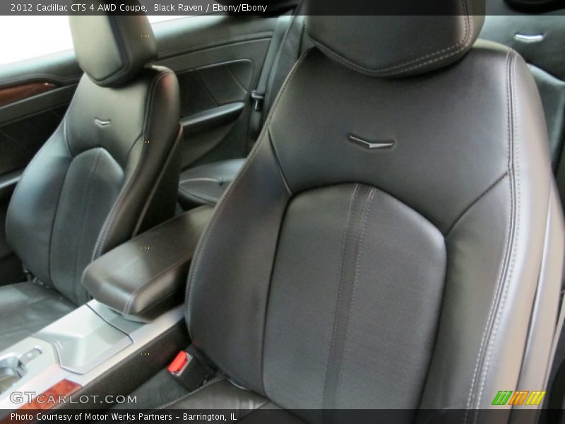 Black Raven / Ebony/Ebony 2012 Cadillac CTS 4 AWD Coupe