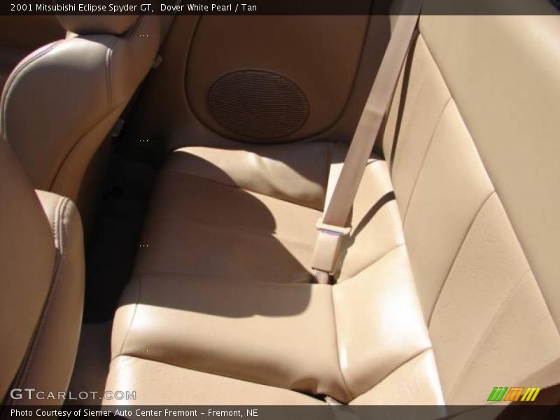 Dover White Pearl / Tan 2001 Mitsubishi Eclipse Spyder GT