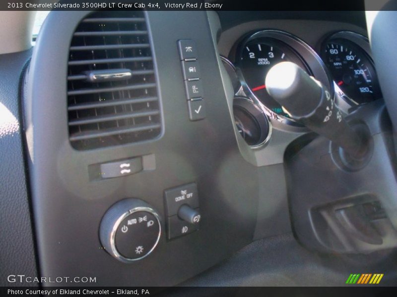 Victory Red / Ebony 2013 Chevrolet Silverado 3500HD LT Crew Cab 4x4