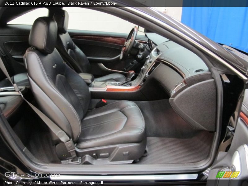 Black Raven / Ebony/Ebony 2012 Cadillac CTS 4 AWD Coupe