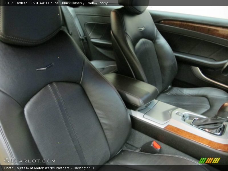 Black Raven / Ebony/Ebony 2012 Cadillac CTS 4 AWD Coupe