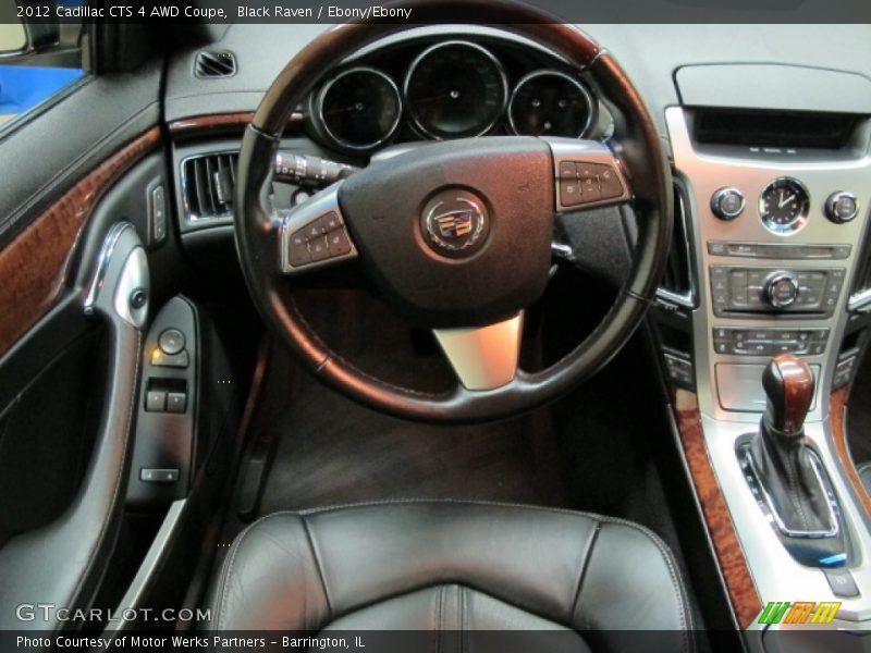 Black Raven / Ebony/Ebony 2012 Cadillac CTS 4 AWD Coupe