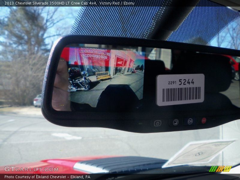 Victory Red / Ebony 2013 Chevrolet Silverado 3500HD LT Crew Cab 4x4