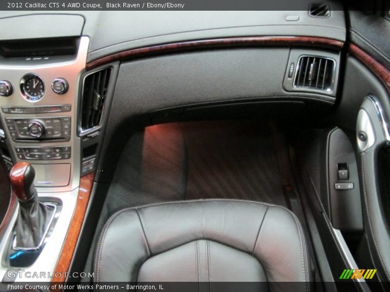 Black Raven / Ebony/Ebony 2012 Cadillac CTS 4 AWD Coupe
