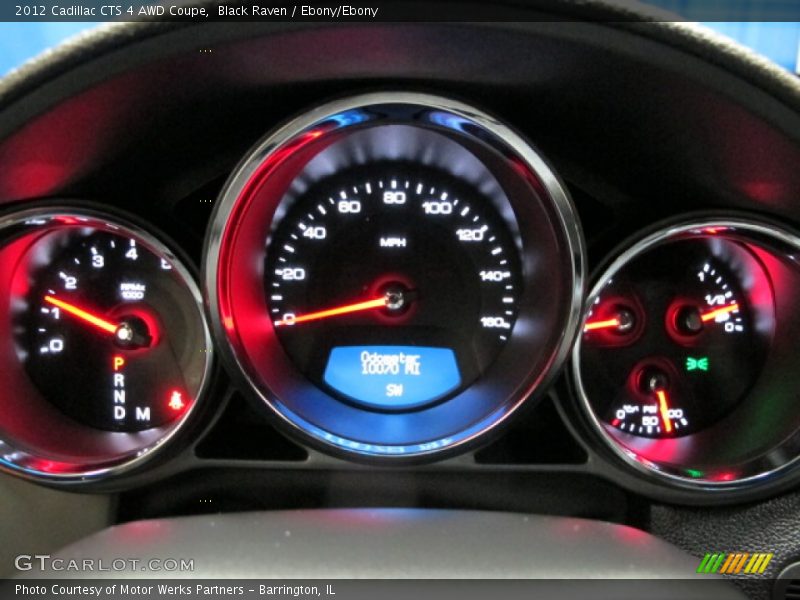 Black Raven / Ebony/Ebony 2012 Cadillac CTS 4 AWD Coupe