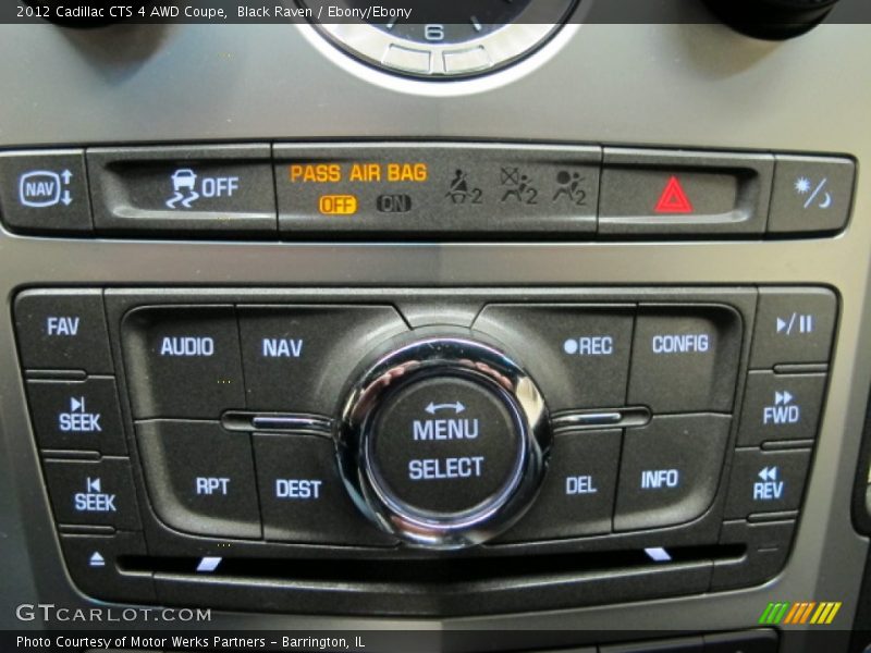 Black Raven / Ebony/Ebony 2012 Cadillac CTS 4 AWD Coupe