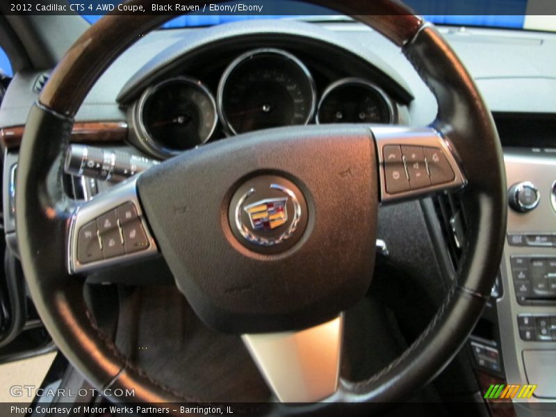Black Raven / Ebony/Ebony 2012 Cadillac CTS 4 AWD Coupe