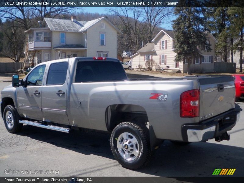 Graystone Metallic / Dark Titanium 2013 Chevrolet Silverado 2500HD Work Truck Crew Cab 4x4