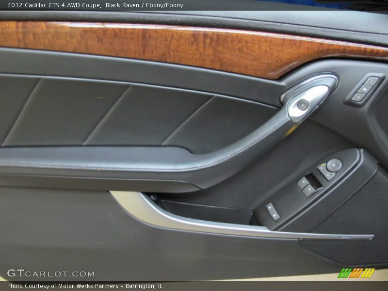 Black Raven / Ebony/Ebony 2012 Cadillac CTS 4 AWD Coupe