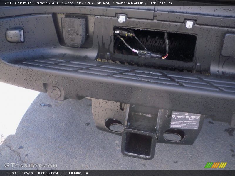 Graystone Metallic / Dark Titanium 2013 Chevrolet Silverado 2500HD Work Truck Crew Cab 4x4