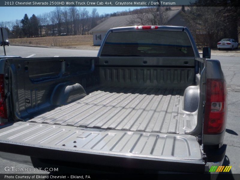 Graystone Metallic / Dark Titanium 2013 Chevrolet Silverado 2500HD Work Truck Crew Cab 4x4