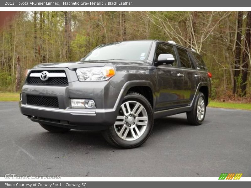 Magnetic Gray Metallic / Black Leather 2012 Toyota 4Runner Limited