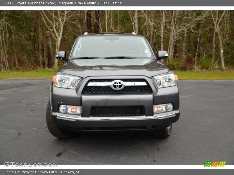 Magnetic Gray Metallic / Black Leather 2012 Toyota 4Runner Limited
