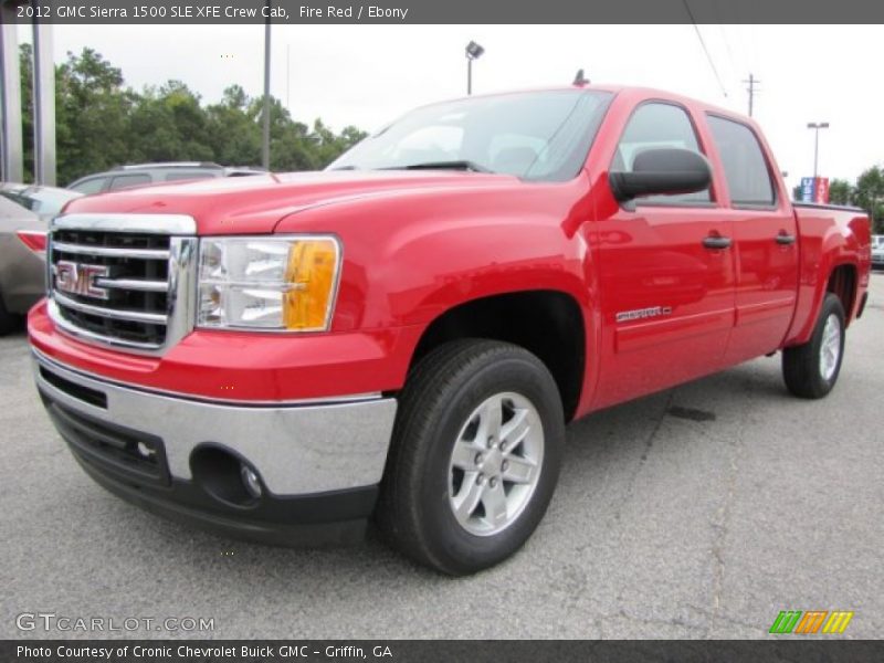 Front 3/4 View of 2012 Sierra 1500 SLE XFE Crew Cab