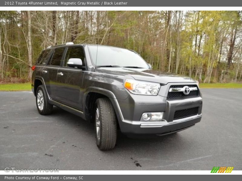 Magnetic Gray Metallic / Black Leather 2012 Toyota 4Runner Limited