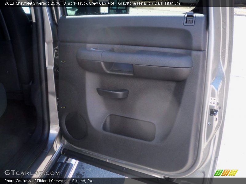 Graystone Metallic / Dark Titanium 2013 Chevrolet Silverado 2500HD Work Truck Crew Cab 4x4