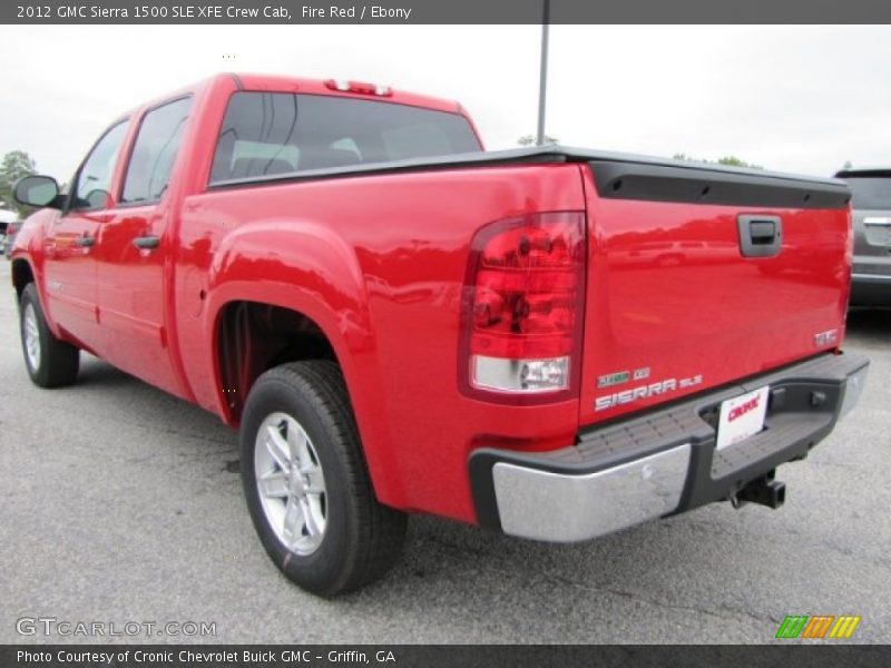 Fire Red / Ebony 2012 GMC Sierra 1500 SLE XFE Crew Cab