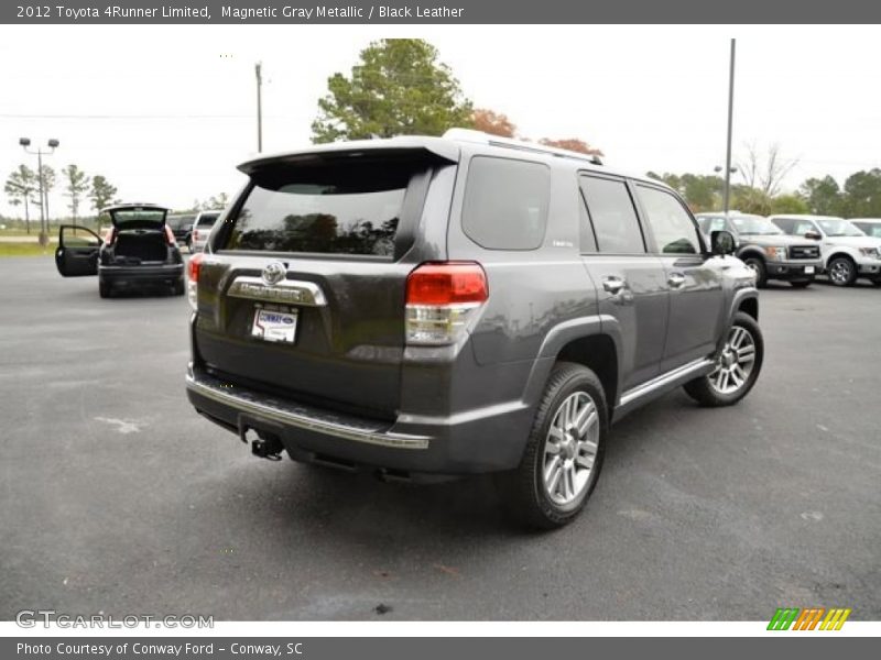 Magnetic Gray Metallic / Black Leather 2012 Toyota 4Runner Limited