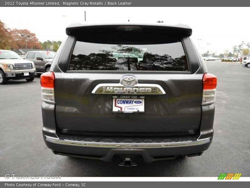 Magnetic Gray Metallic / Black Leather 2012 Toyota 4Runner Limited
