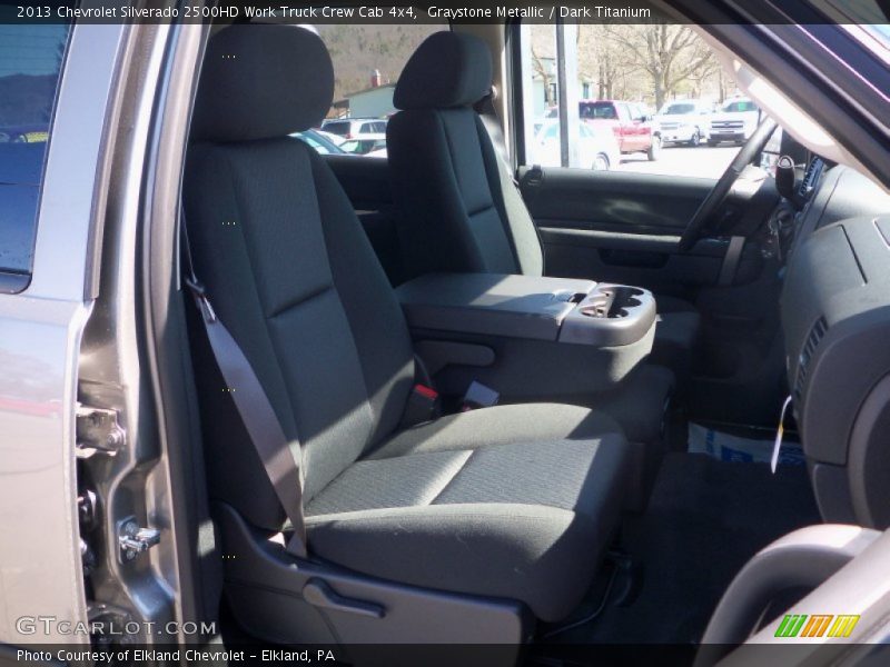 Graystone Metallic / Dark Titanium 2013 Chevrolet Silverado 2500HD Work Truck Crew Cab 4x4