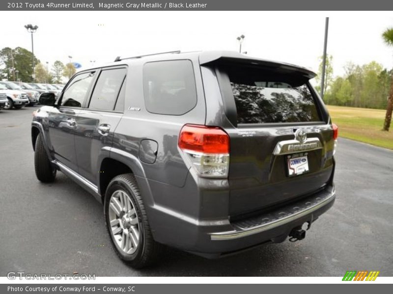 Magnetic Gray Metallic / Black Leather 2012 Toyota 4Runner Limited