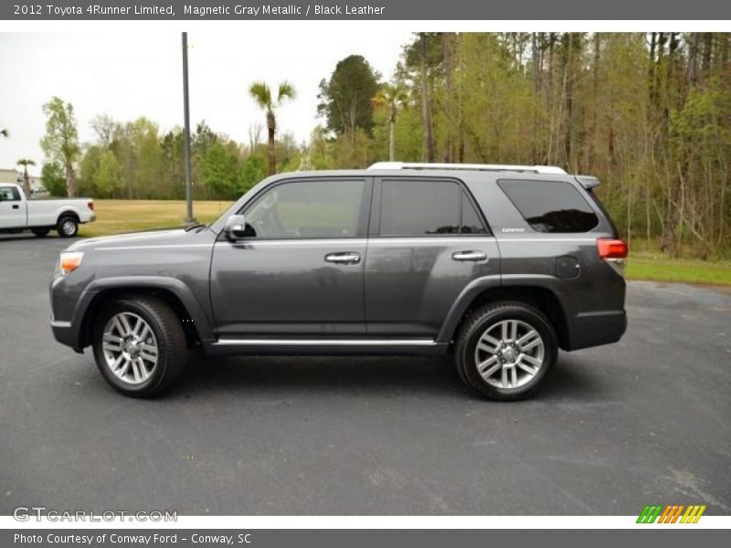 Magnetic Gray Metallic / Black Leather 2012 Toyota 4Runner Limited