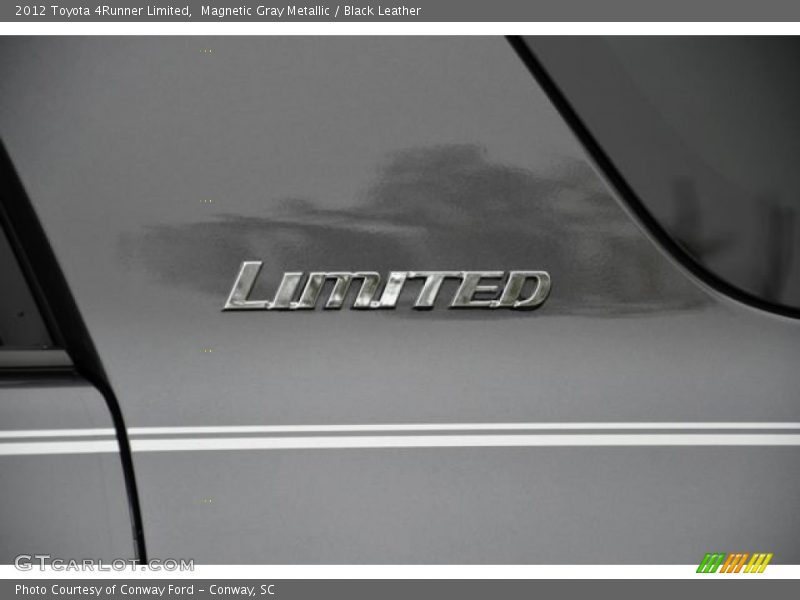 Magnetic Gray Metallic / Black Leather 2012 Toyota 4Runner Limited