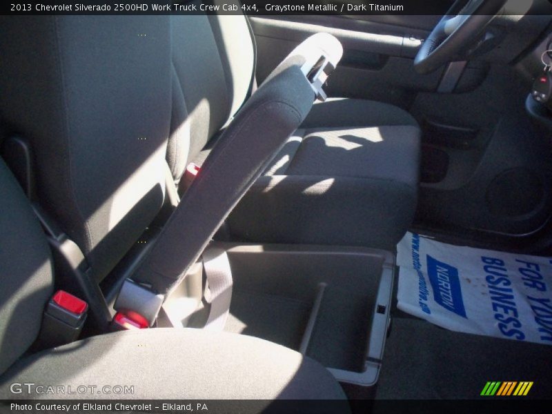 Graystone Metallic / Dark Titanium 2013 Chevrolet Silverado 2500HD Work Truck Crew Cab 4x4