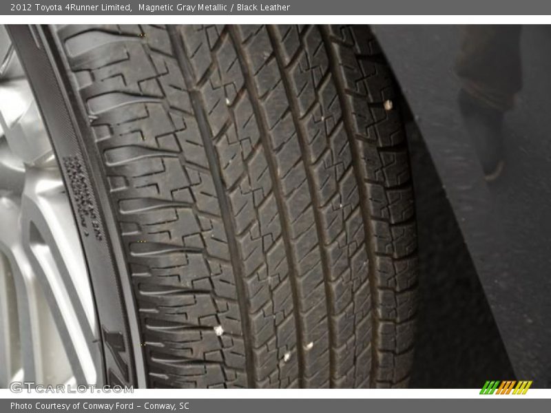Magnetic Gray Metallic / Black Leather 2012 Toyota 4Runner Limited