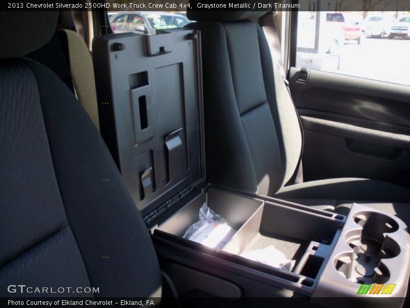 Graystone Metallic / Dark Titanium 2013 Chevrolet Silverado 2500HD Work Truck Crew Cab 4x4