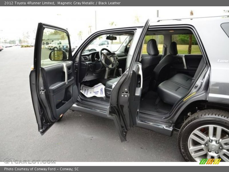 Magnetic Gray Metallic / Black Leather 2012 Toyota 4Runner Limited