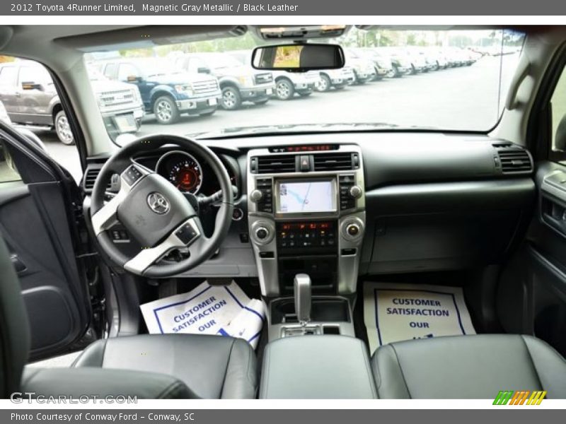 Magnetic Gray Metallic / Black Leather 2012 Toyota 4Runner Limited