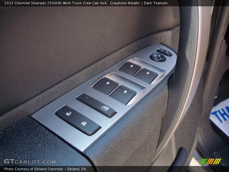 Graystone Metallic / Dark Titanium 2013 Chevrolet Silverado 2500HD Work Truck Crew Cab 4x4
